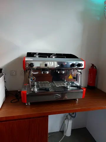 Commercial Espresso Machine - 2-Group Semi-Automatic, Stainless Steel