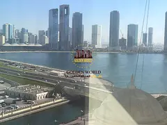 Spacious Three Bedroom Apartment for Rent in Al Khan Al Qasba Sharjah with Balcony, Beautiful Qasba
