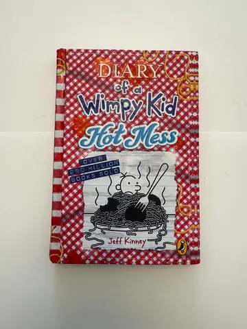 Hot mess book -diary of a wimpy kid