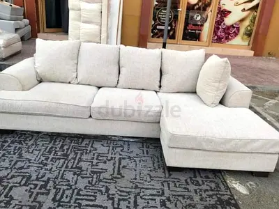 The One Kingston L Shape sofa beige