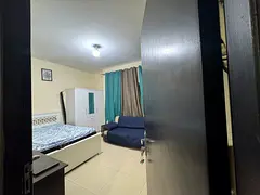 Fully Furnished 1BR + Private Washroom Balcony | Golden Tower, Electra Park