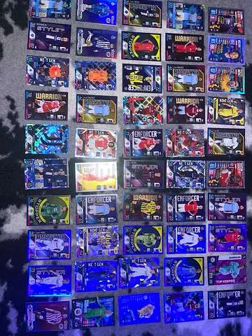 Collection of Football Trading Cards - Assorted Players and Special Inserts