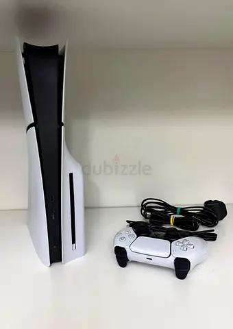 Playstation 5 Slim UAE edition with controller and accessories