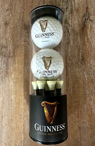 Guinness Golf Ball  Tee Set