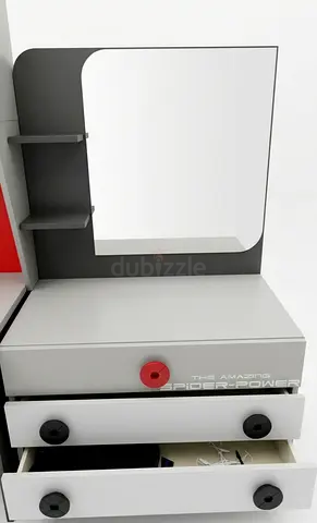 Dressing Table with Mirror and Drawers