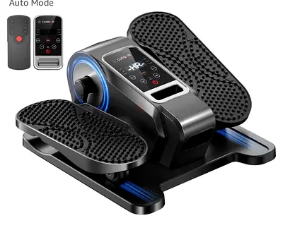 Under Desk Stepper / Elliptical Machine with Digital Display and Remote