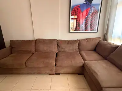 U shape sofa from carrel and barrel
