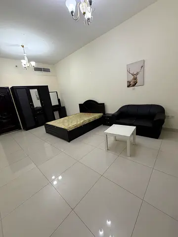 Furnished bed room for rent in Al Jadaf near Jadaff metro in 3300