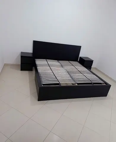 IKEA Malm queen bed frame with mattress perfect condition