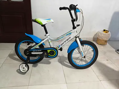 Kids 16-inch Winner Bicycle with Training Wheels - Good Condition