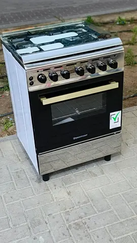 Used 4-Burner Freestanding Gas Stove with Oven - Good Working Condition