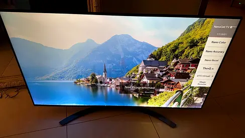 55 inch LG- SMART TV -MOVING out sale
