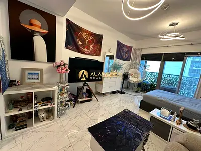 Furnished Studio |Balcony & Pool View|View Now
