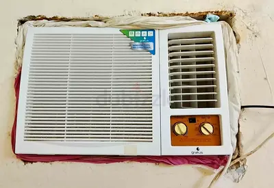 Used Nikai Window Air Conditioner - Good Working Condition