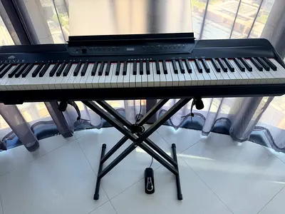 Steiner P115 88-key digital piano with stand and sustain pedal - good condition