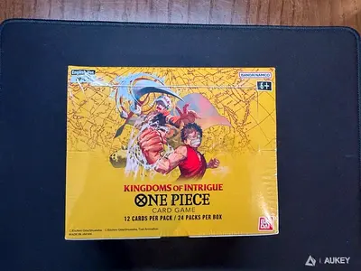 One Piece Kingdoms of Intrigue Card Game - Sealed Booster Box (24 Packs) - OP 04