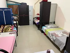 Bed space available for South Indian Bachelors at Mussafah Shabiya -10 ME-10 Near Al Surour Park