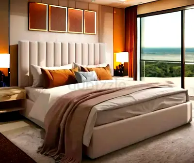 Brand New King size Luxury family bed frame with Mattress Available