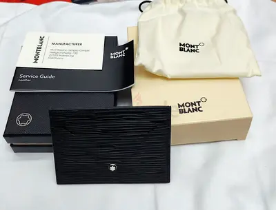 Mont Blanc Wallet – Brand New (Unused Gift)
