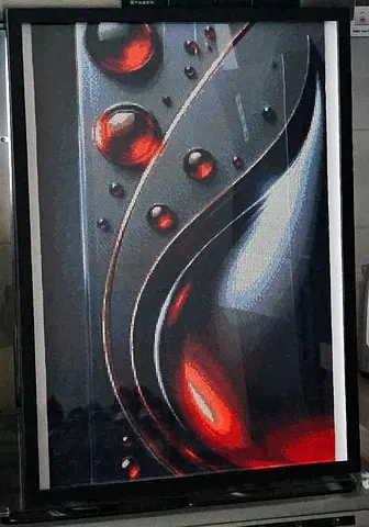 Framed Abstract Modern Handmade Art Diamond Art Painting