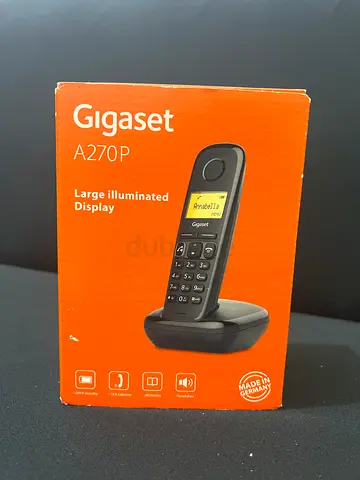 Gigaset A270P Cordless Landline Phone - Good Condition Fresh Box Not opened
