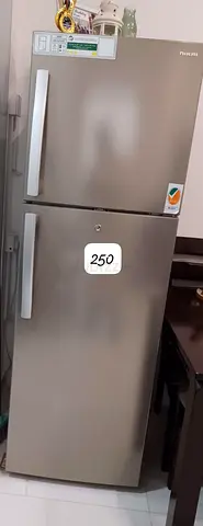 Used Nikai Double Door Refrigerator - 250L, Good Condition