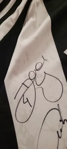 Signed Juventus Jersey with Andrea Pirlo and David Luiz Autograph