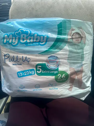 MyBaby Pull-Up Diapers Size 5 (13-20kg) - Pack of 26 opened but not used coz the size is too small