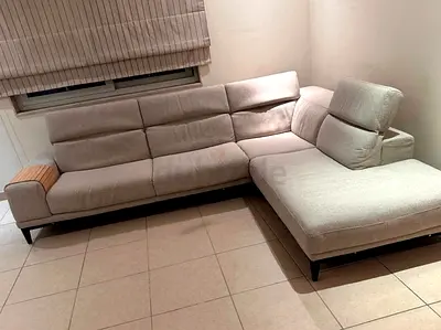 Natuzzi Italian L Shape Original Sofa Excellent Condition