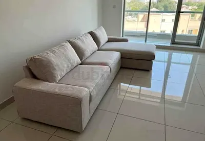 Ikea Eskelstuna L shape sofa beige