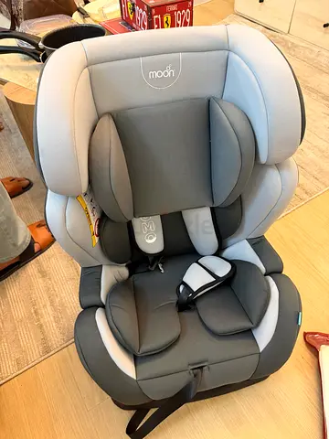 Moosh 0-36 kg Convertible Car Seat - Light Grey, Good Condition