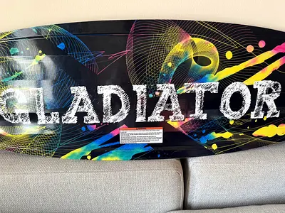 Gladiator wakeboard / board in good condition