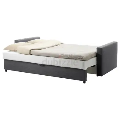 Gray 3-Seater Sofa - Comfortable Modern Design