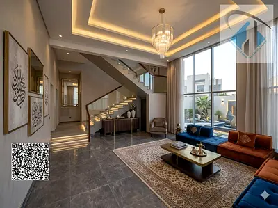 Your dream villa, priced inclusive of registration fees, in a prime location opposite Sheikh Mohammed Bin Zayed Road, freehold ownership, and with ban