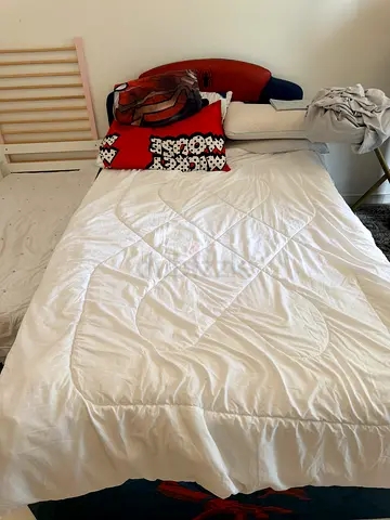 Spiderman bed  and Spiderman Cupboard with chair