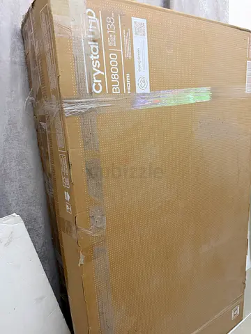 Samsung 55 inch Crystal UHD TV (BU8000) used very rarely