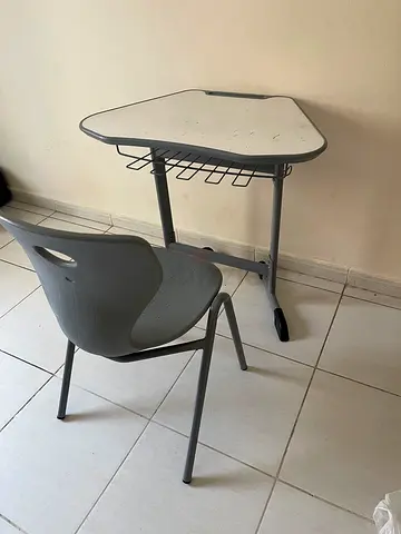 Study table  chair is available for sale.