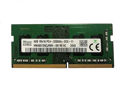 4GB DDR4 and DDR3 RAM