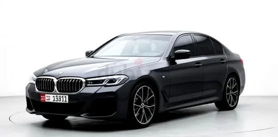 BMW 5-Series 520i M Sport 2022 | GCC Specs | Low Mileage