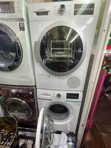Bosch series 6th 9 kg washer and 9 kg dryer separate set freestanding