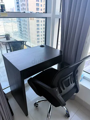 Office table and chair