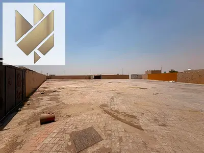 Yard for Rent in Al Sajaa | Prime Strategic Location | Main Road | 23,000 Sq. Ft. Area | Fully Interlocked Yard | Office Space for Business Operations