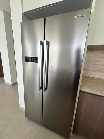 Smeg  new model Side-by-Side Stainless Steel Refrigerator - Excellent Condition