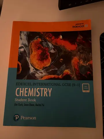 IGCSE chemistry edexcel textbook