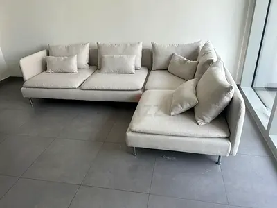 Ikea Sodhremn Corner Sofa Beige