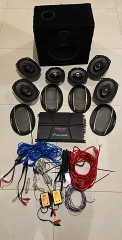 Sound system for car full set
