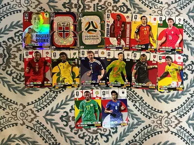 Collection of Football Trading Cards - Mix of Rare and Common Cards