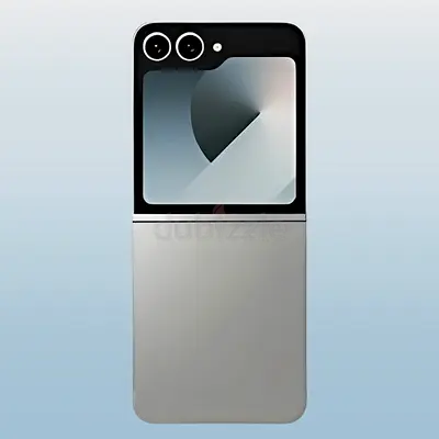 Samsung Galaxy Z Flip (Silver) - Foldable Phone with External Display