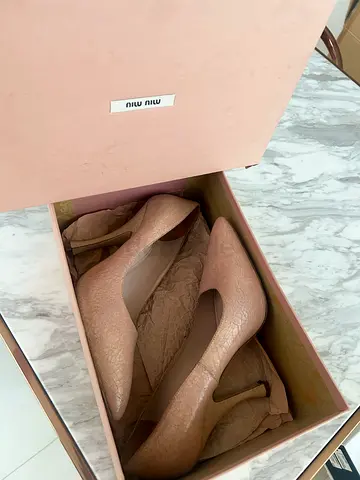 Miu Miu original Nude shoes size 40