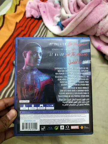 PS4 Miles morales CD- GOOD CONDITION